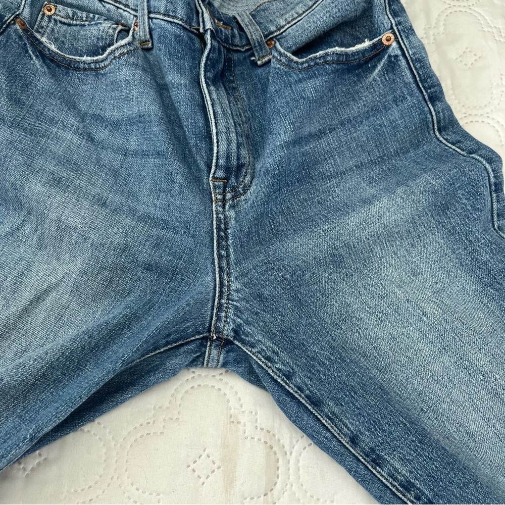 Pistola Lennon High Rise Crop Boot Jeans 26 Distressed in Meyer Wash - Picture 12 of 16